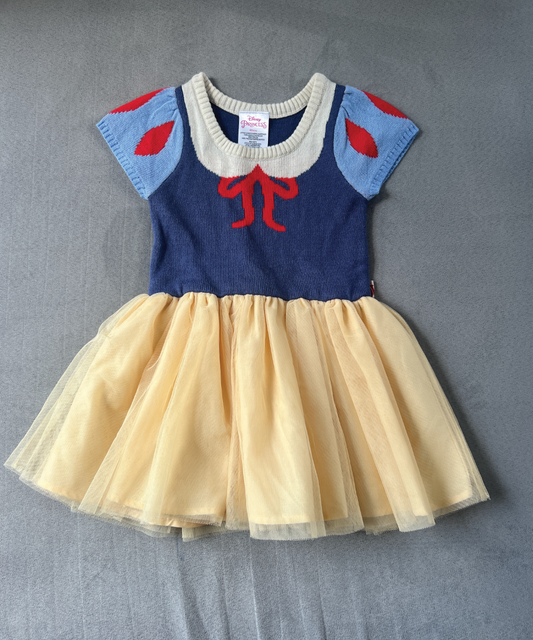 REDUCED #154 2T Disney Snow White sweater dress, EUC