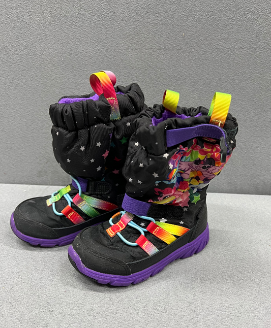 REDUCED #154 Size 7C (runs small) Girls StrideRite My Little Pony Snow Boots