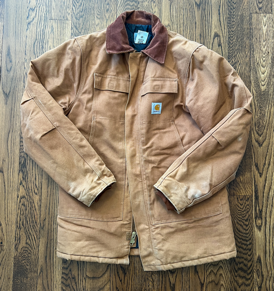 #154 Mens 42 Carhartt Quilt Lined hunting jacket