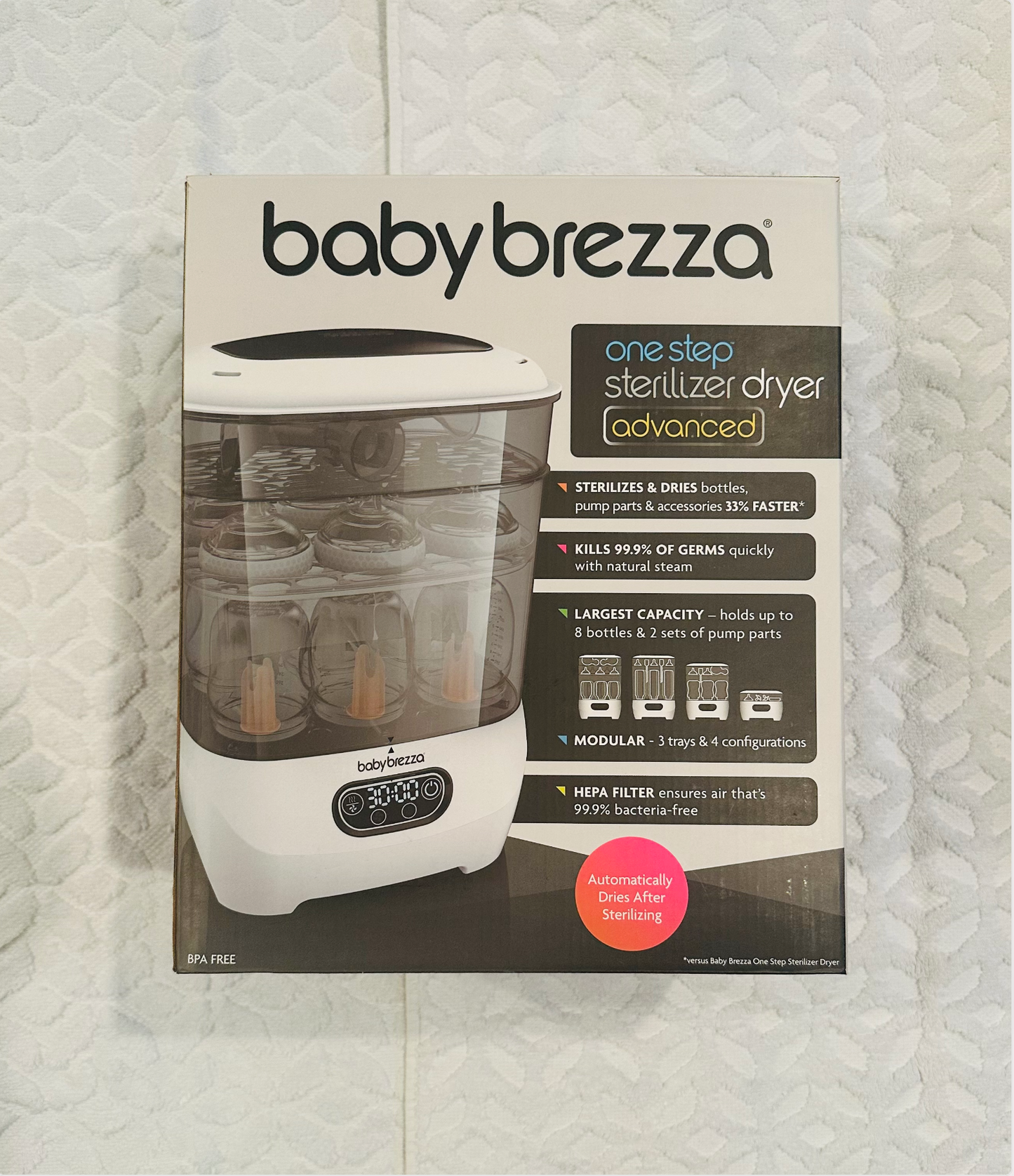 Seller #51: Baby Brezza One Step Sterilizer Dryer