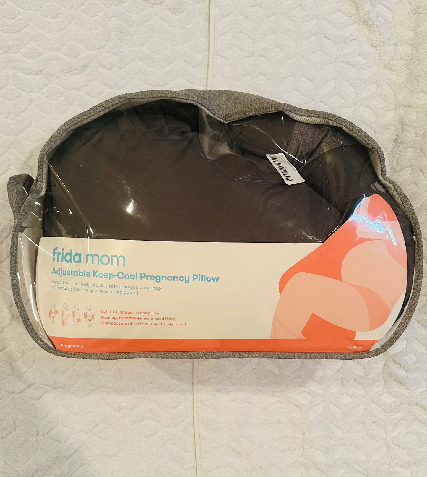 Seller #51: FridaMom Adjustable Keep-Cool Pregnancy Pillow