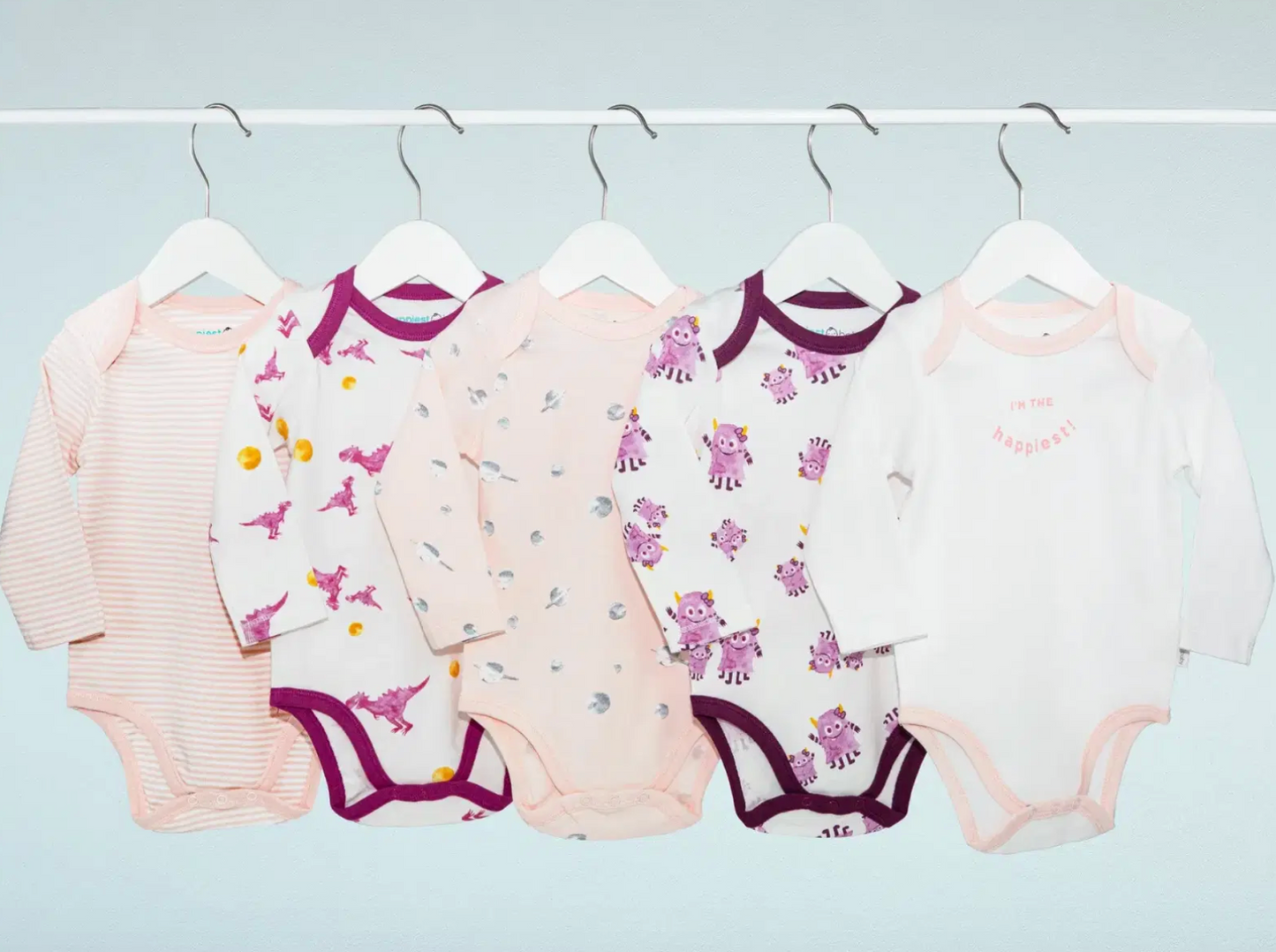 Seller #51: Happiest Baby Bodysuit Bundle Size 6-9 Month