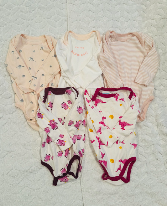 Seller #51: Happiest Baby Bodysuit Bundle Size 6-9 Month