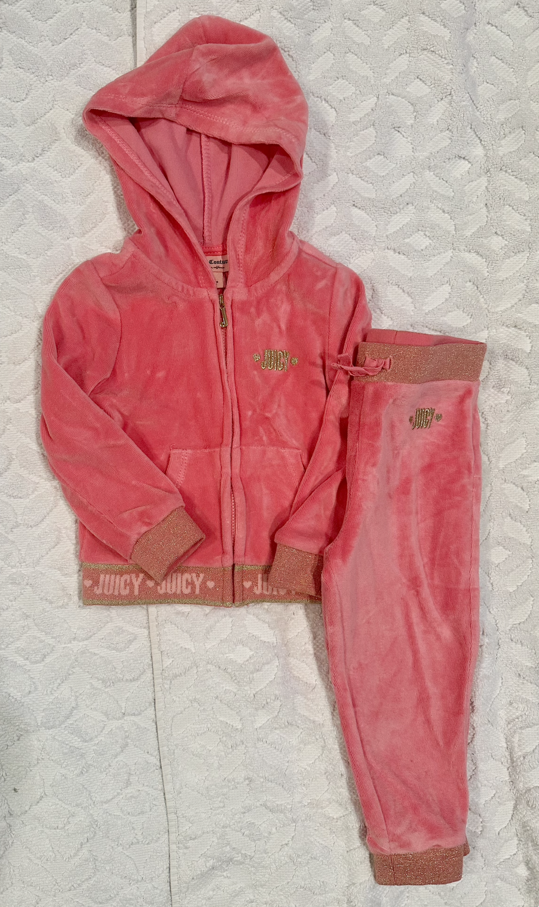 Seller #51: Juicy Couture Velour Jumpsuit 2T