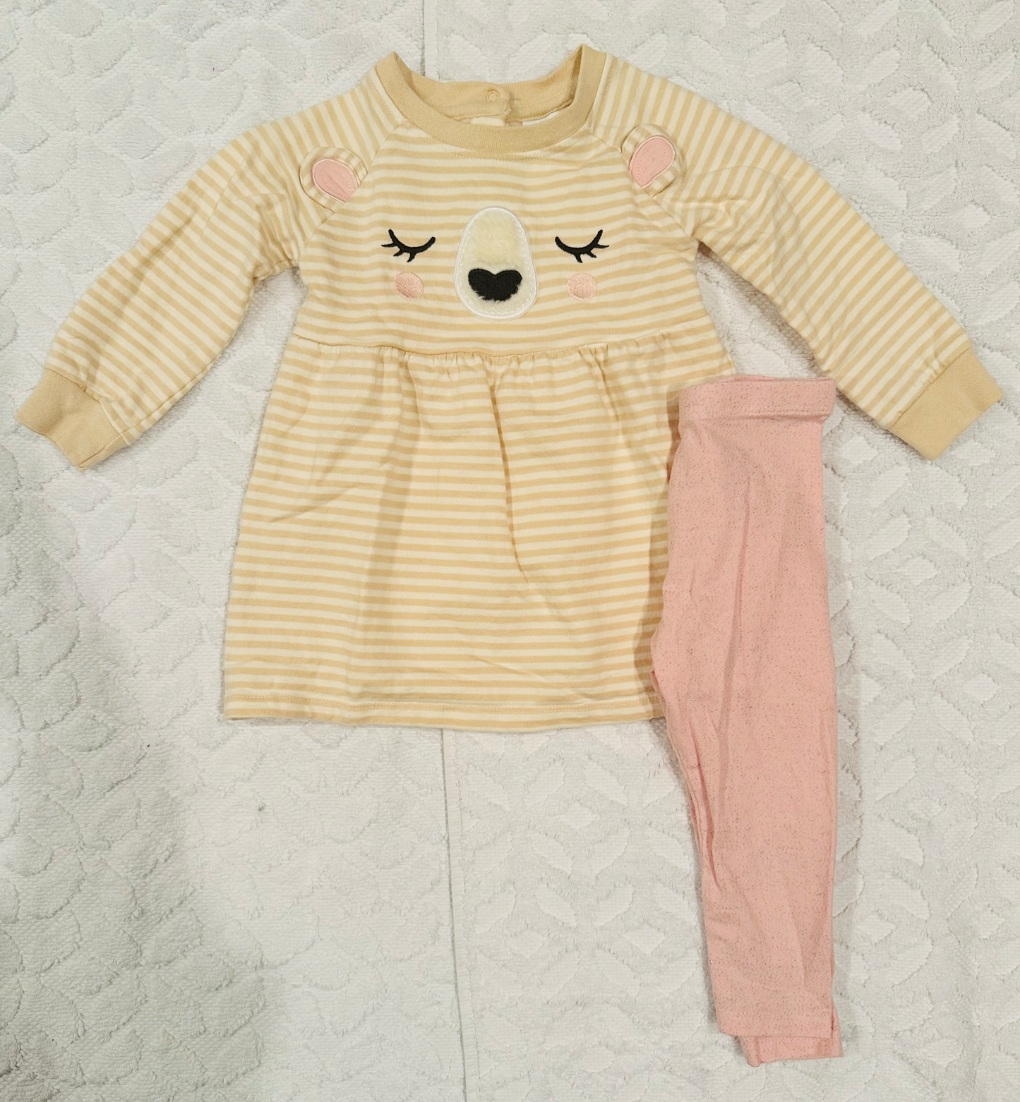 Seller #51: Koala Kids Bear Dress Set Size 18M