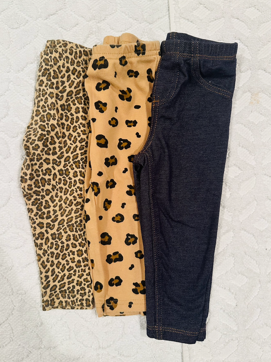 Seller #51: Carter's Girls Leggings Bundle Size 12 Month