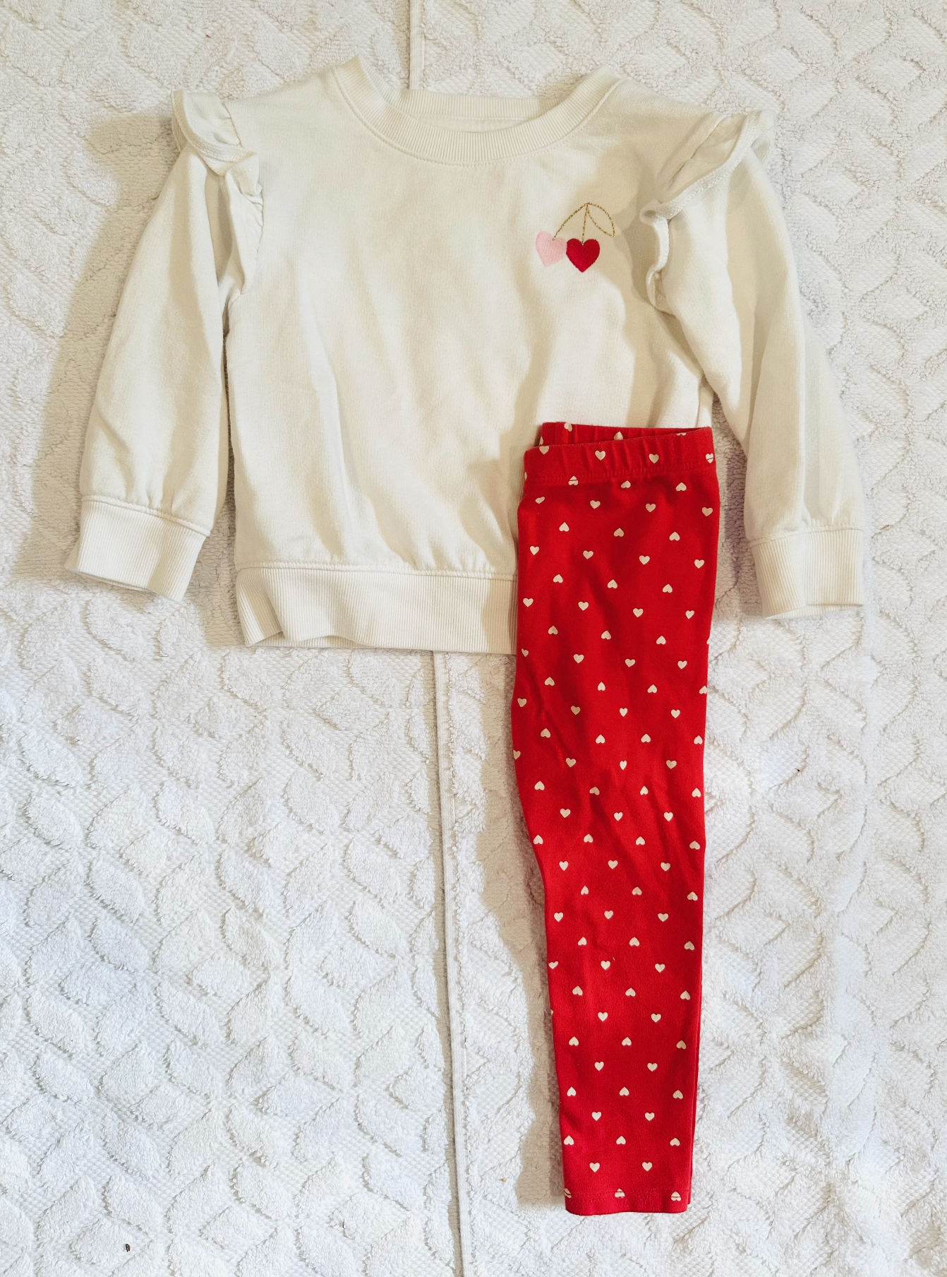 Seller #51: Cat & Jack Girl's Hearts Set 2T