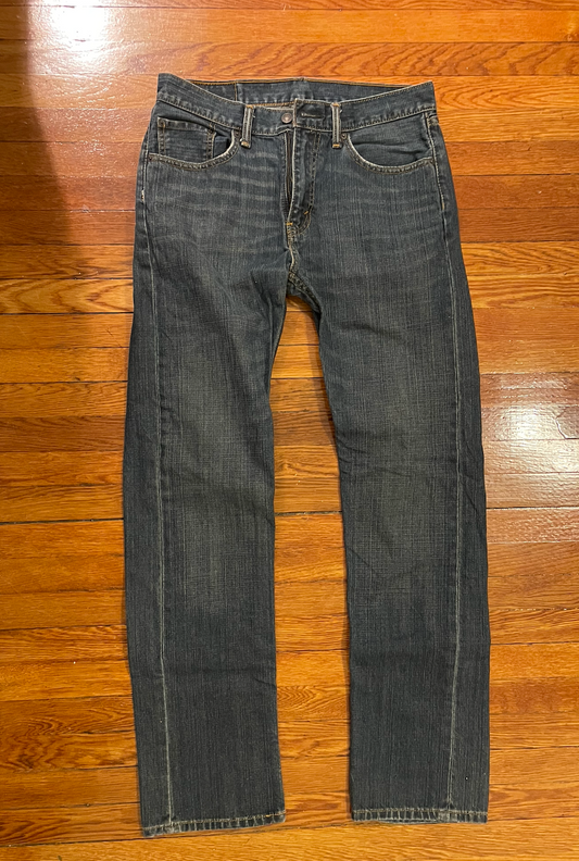 Men's Levis 505 Jeans - Size 32/34 - dark blue denim