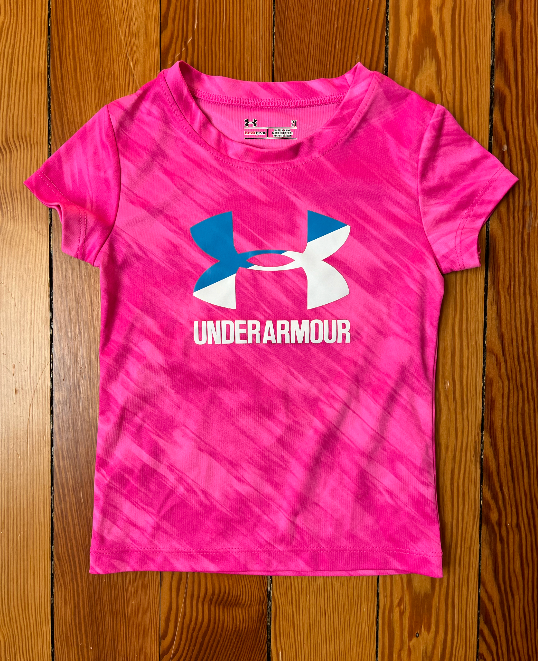 Under Armour Heatgear Shirt - 2T - Pink - EUC
