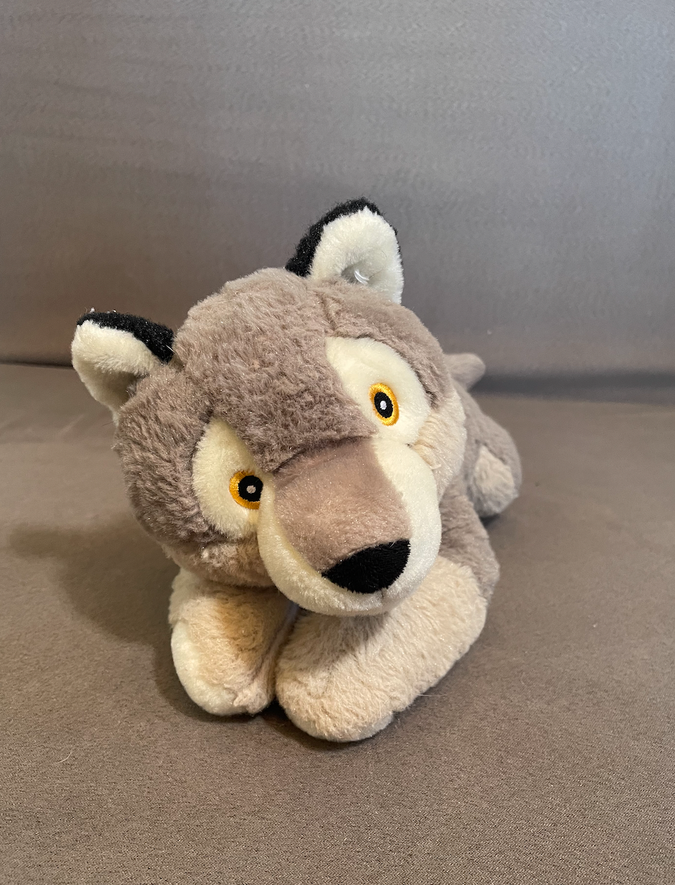 #22B Wolf stuffed animal