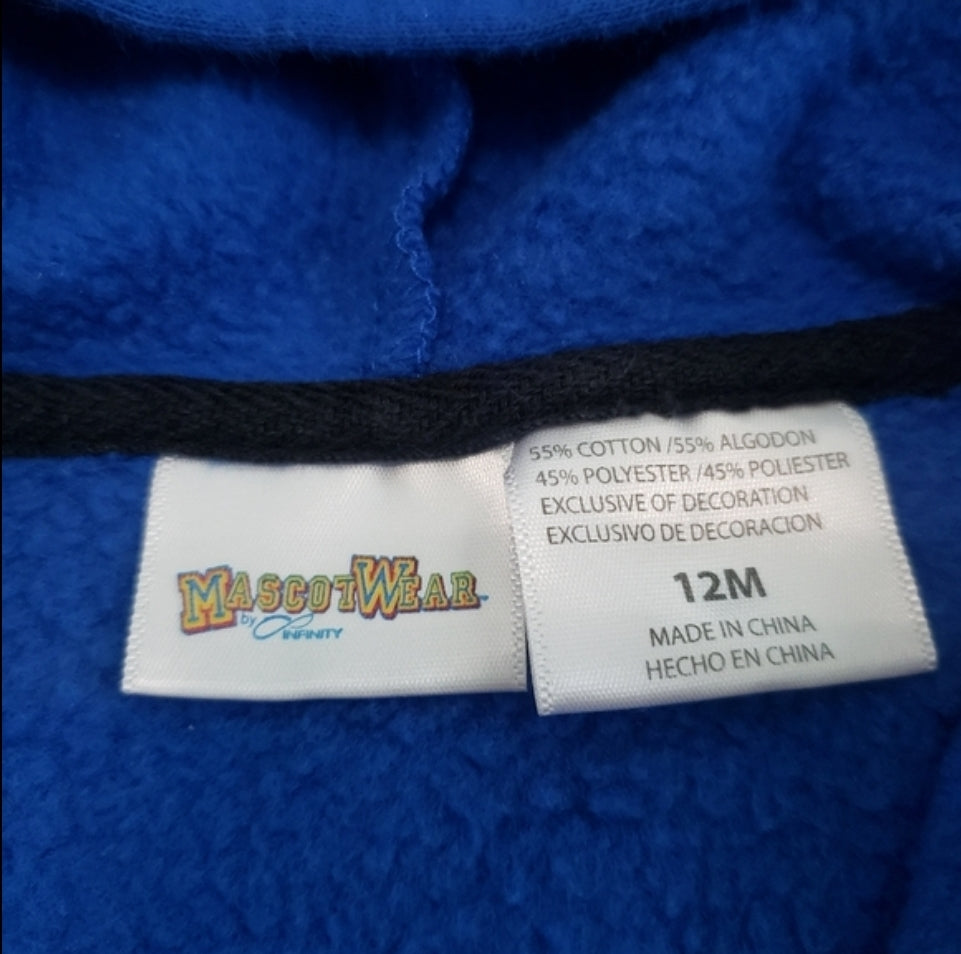 #167 Rally House 12 Months Mascot Wear UK Hooded Sweatshirt