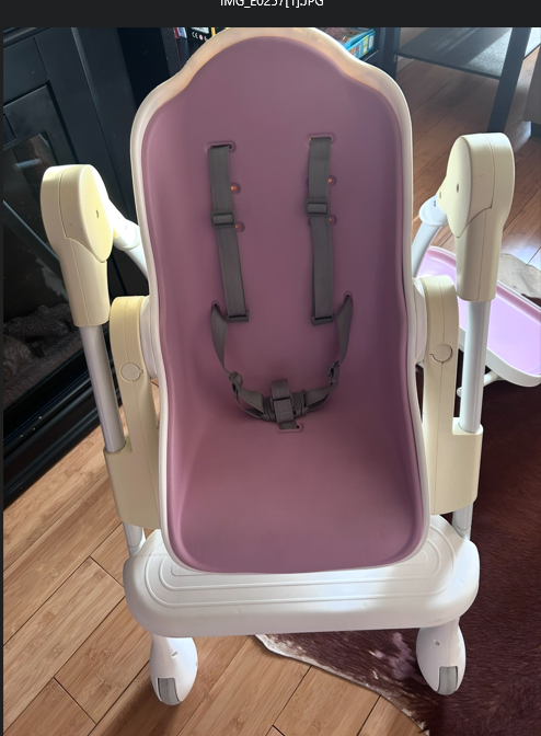 Seller #8 Oribel Pink High Chair