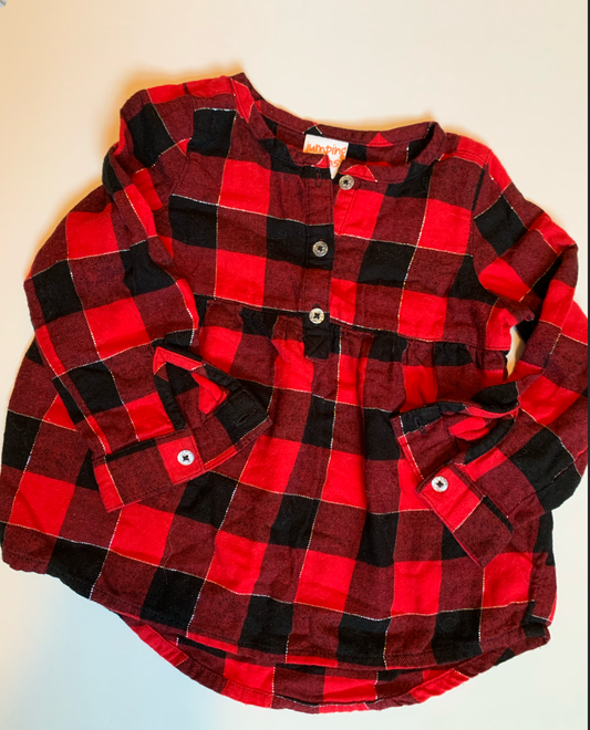 Seller #2 - Girls 2T Plaid Tunic