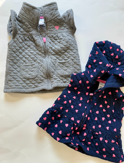 Seller #165 Girls 24 Month Carter's Vest Bundle