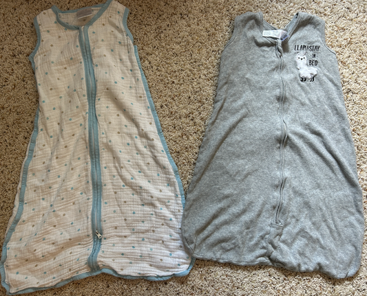 Seller #5 - Lightweight Sleep Sacks 6-12mos