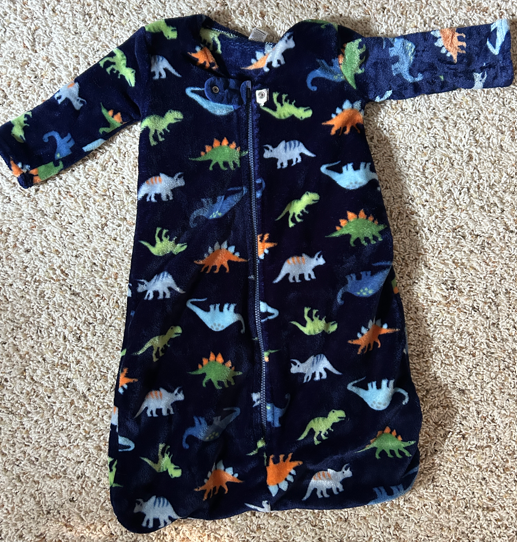 Seller #5 - Fleece Dinosaur Sleep Sack 6-12mos