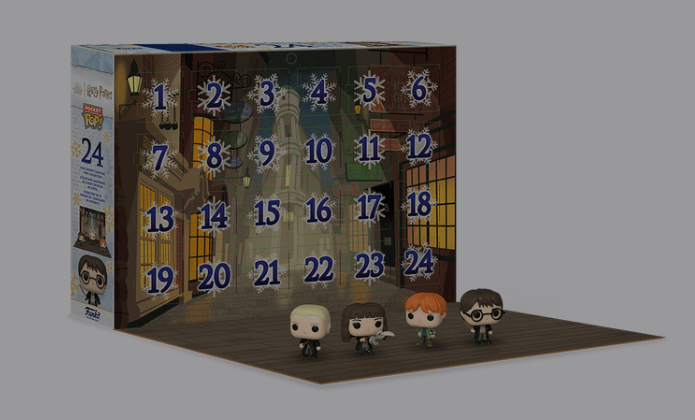 #222 Funko Pocket Pop! Harry Potter 24-Day Holiday Advent Calendar (NIB)