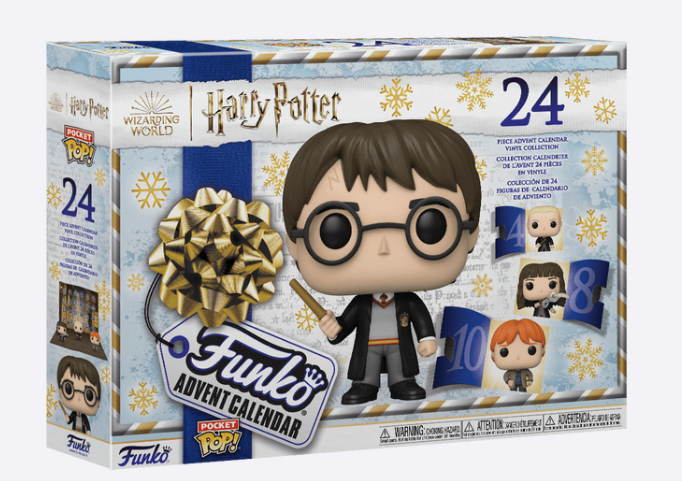 #222 Funko Pocket Pop! Harry Potter 24-Day Holiday Advent Calendar (NIB)