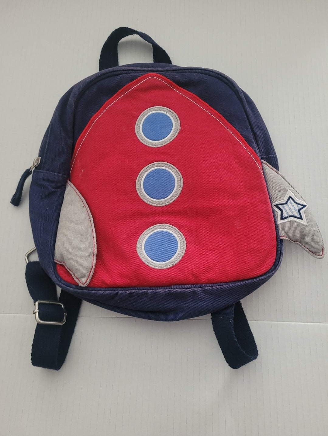 #109 Pottery Barn Toddler Rocket Backpack