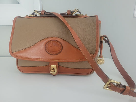 #109 Dooney & Bourke Vintage Crossbody Handbag