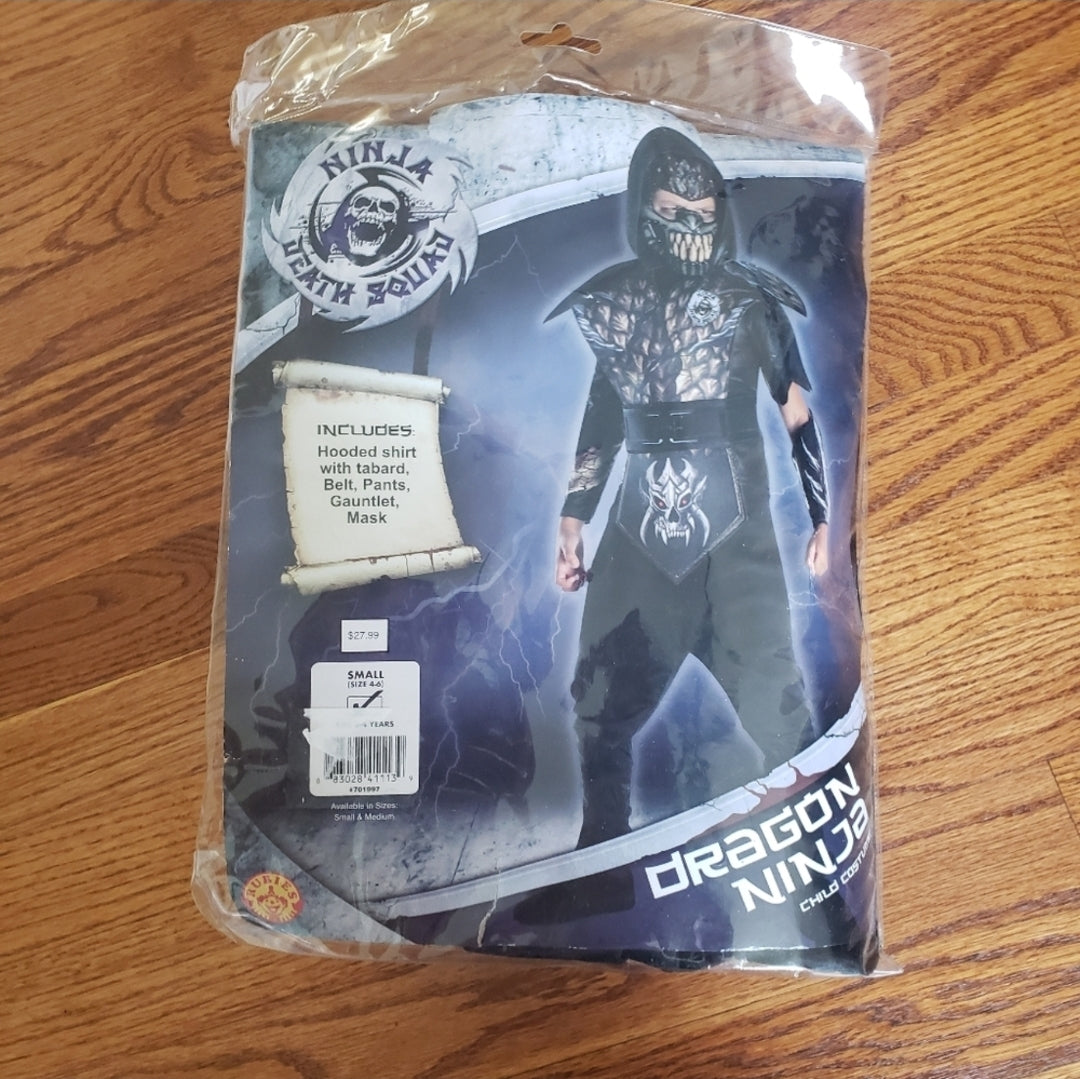 #167 NWT Dragon Ninja Child's 4-6 Halloween Costume