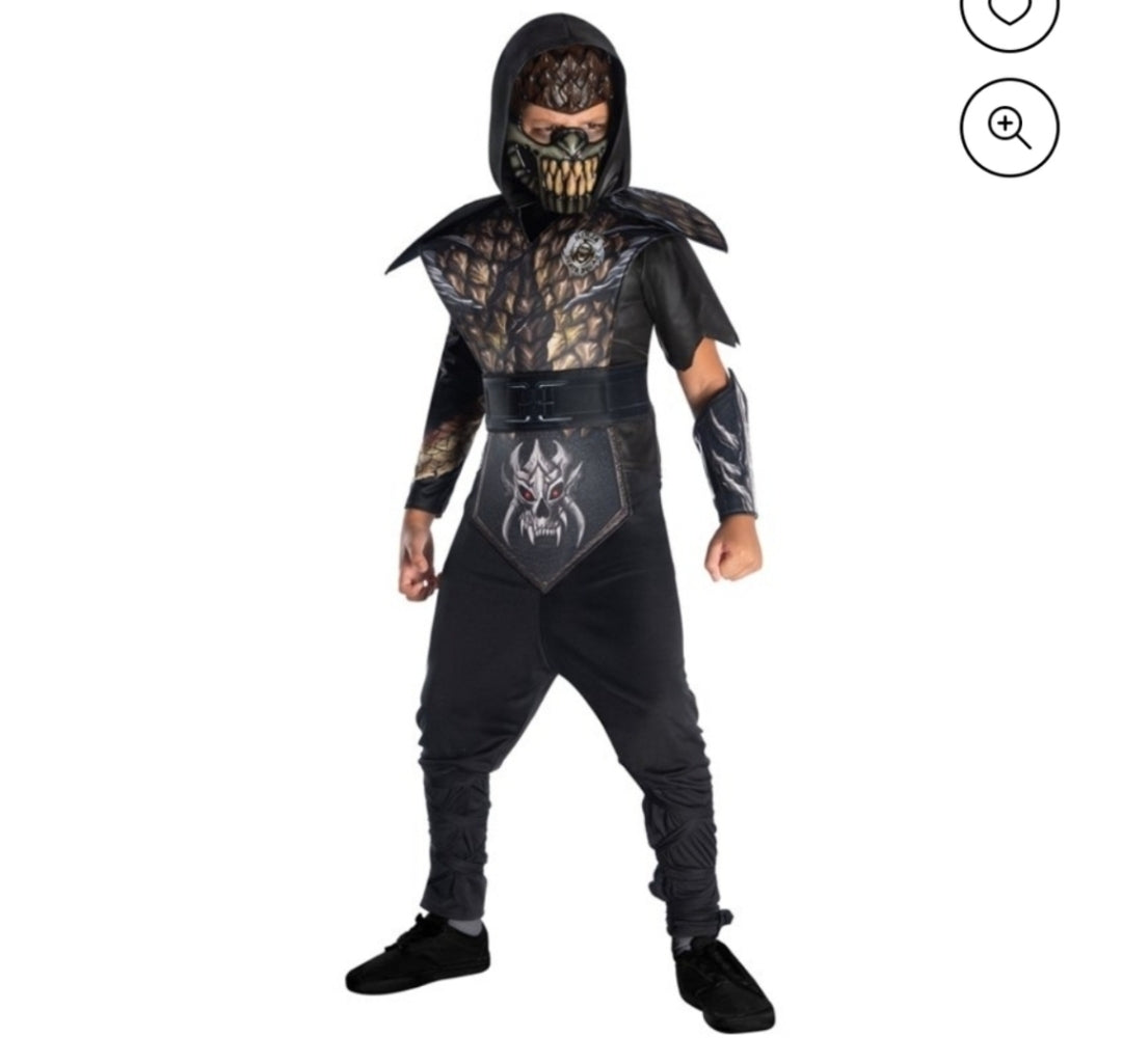 #167 NWT Dragon Ninja Child's 4-6 Halloween Costume