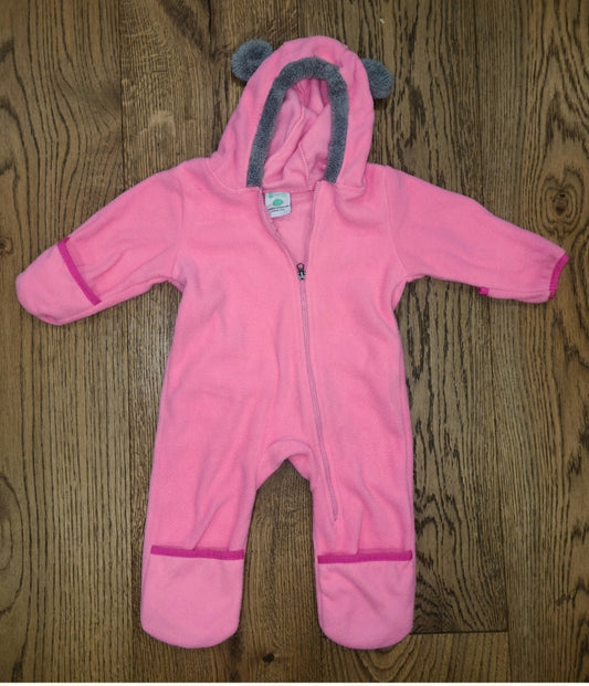 Seller #4 - Cuddle Club 6-12 month girl pink fleece bunting