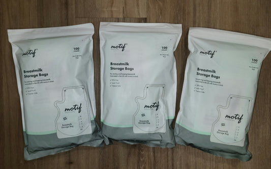Seller #4 - Motif Breastmilk Storage Bags - 3, 100 count