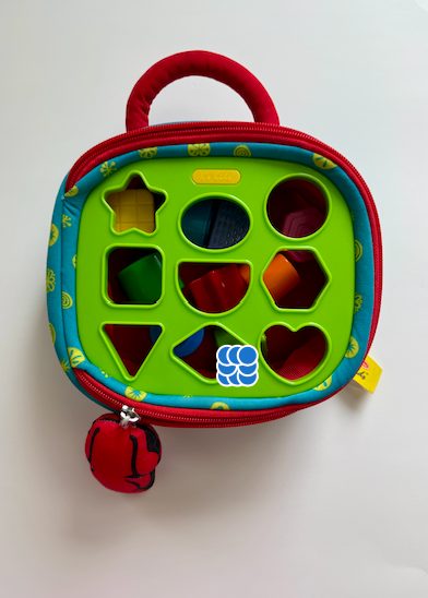 Seller #165 Melissa & Doug K's Kids Take-Along Shape Sorter Baby Toy