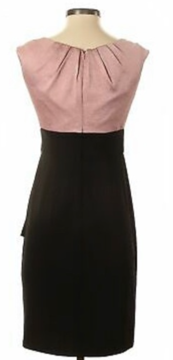 Seller #62 Women's Suzi Chin for Maggy Boutique Pink Cocktail Dress sz 10 EUC