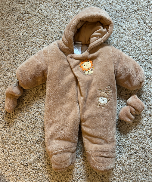 Seller #5 - 3-6mos Outdoor Jumpsuit / Snowsuit Fleece
