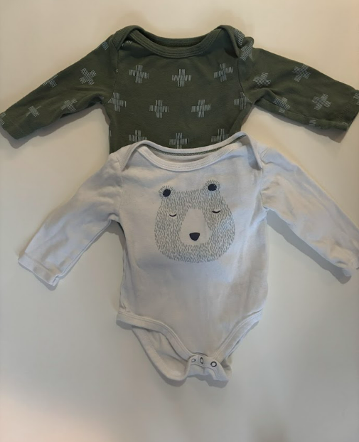 Seller #50 Cloud Island Onesie Bundle, 3-6 Months EUC