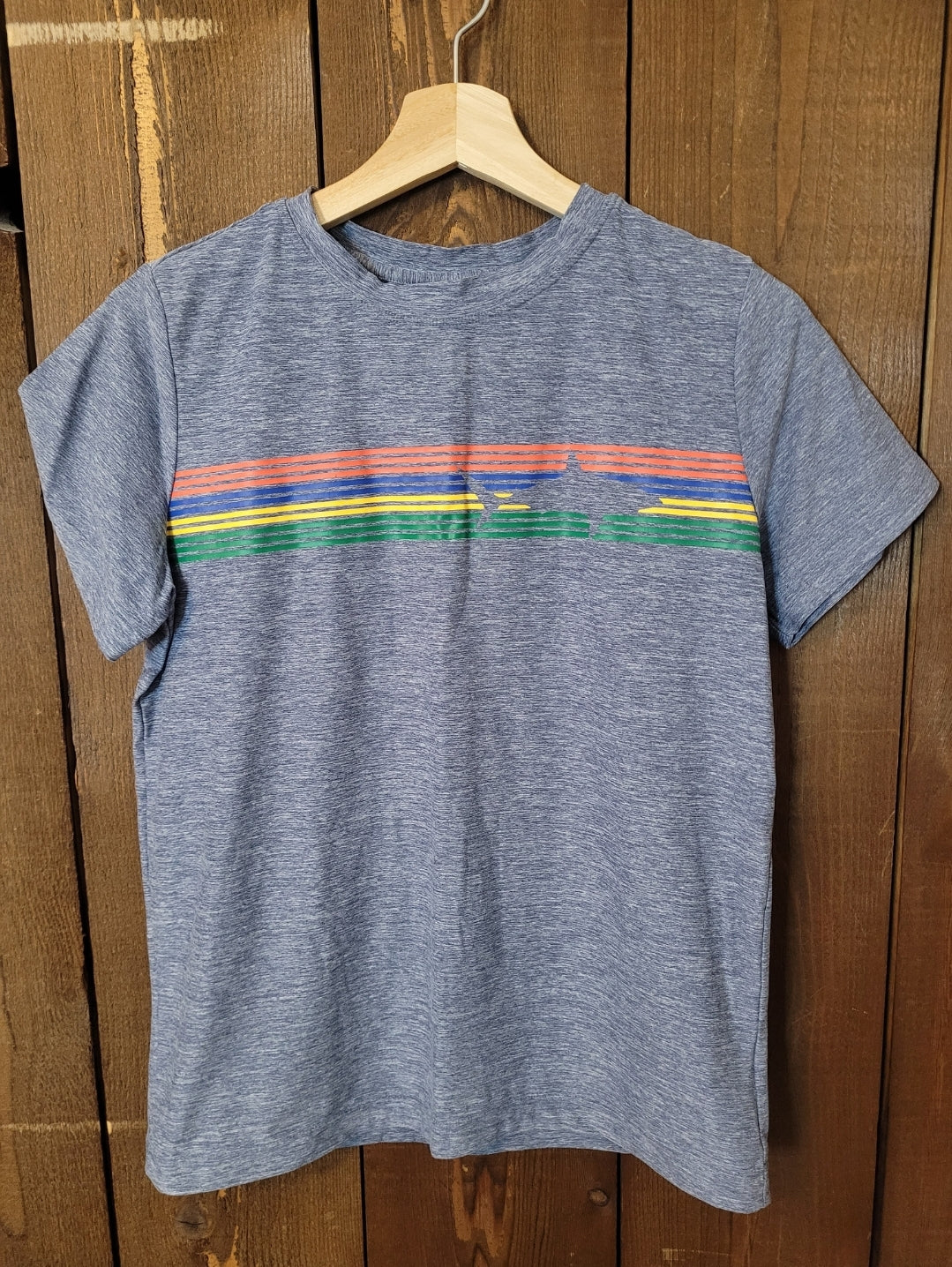 #111 Hanna Andersson Shark Performance Tee Boys Size 150/12