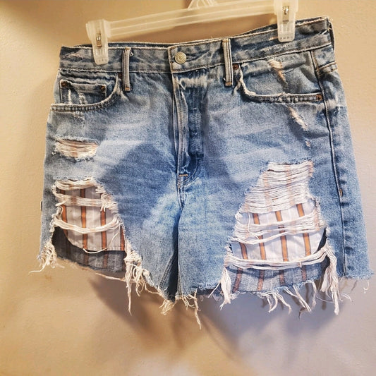 #66 Grlfrnd womens jean shorts size 28