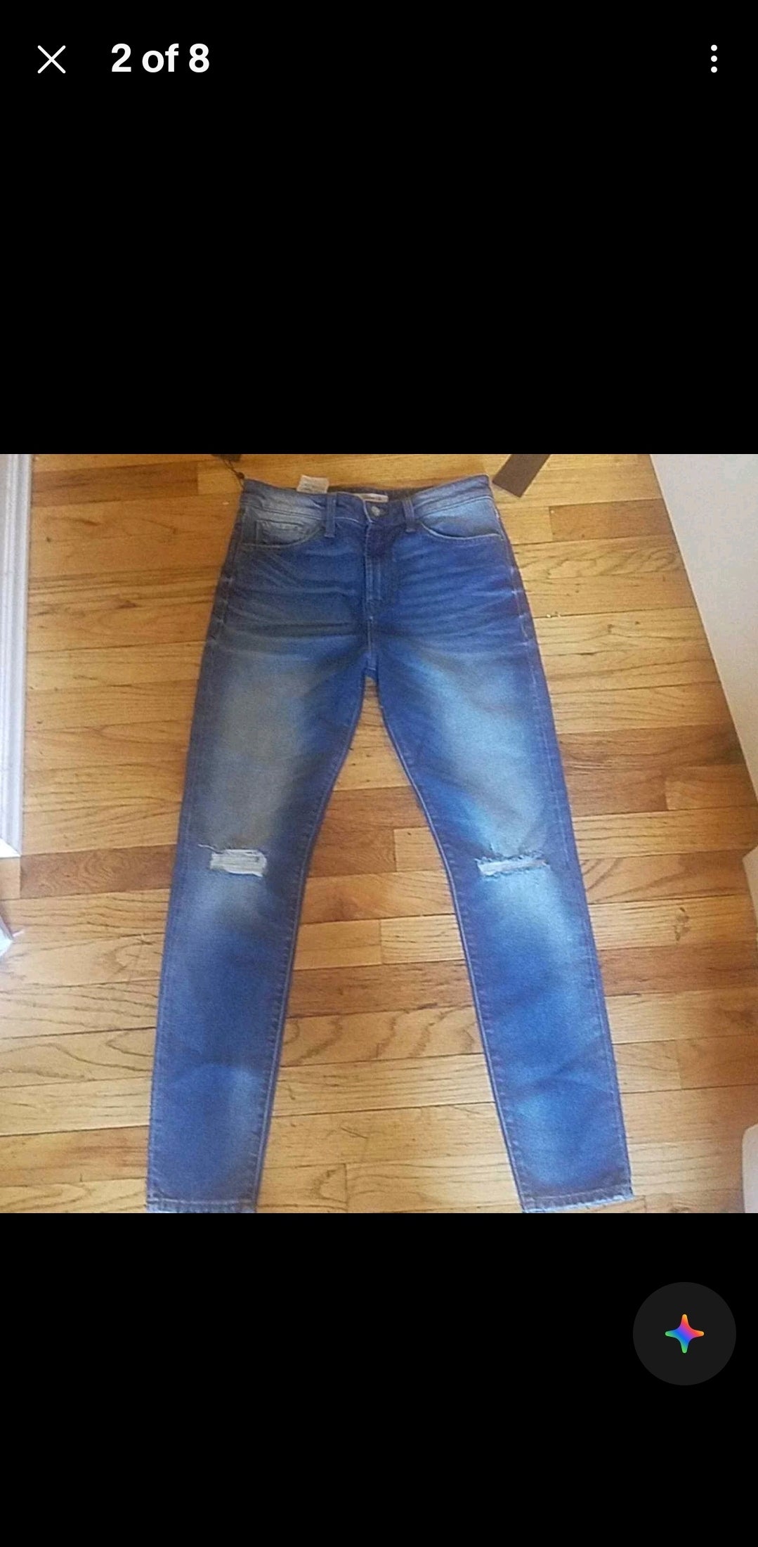 #66 Mavi womens super high rise super skinny jeans size 27