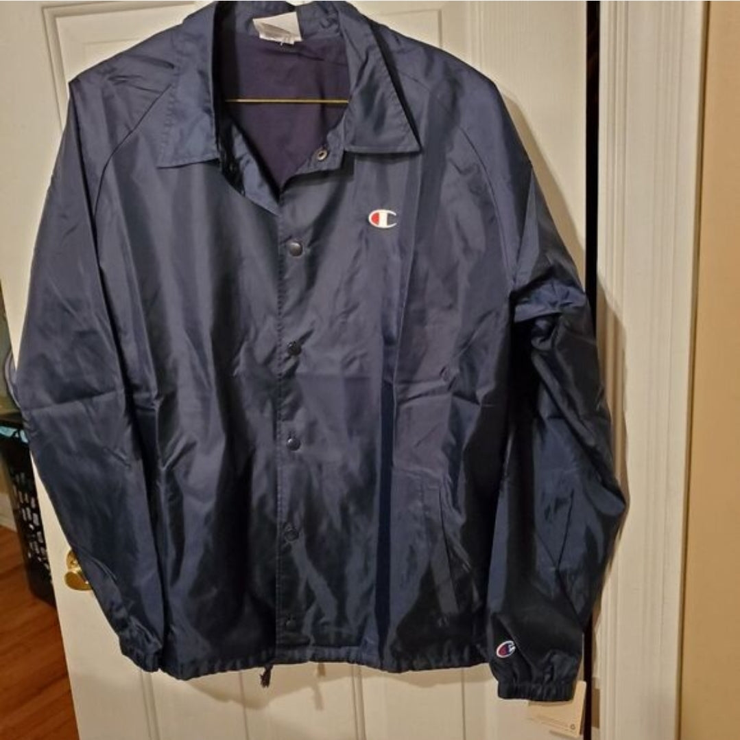 #66 Champion Mens Size Large Windbreaker Jacket