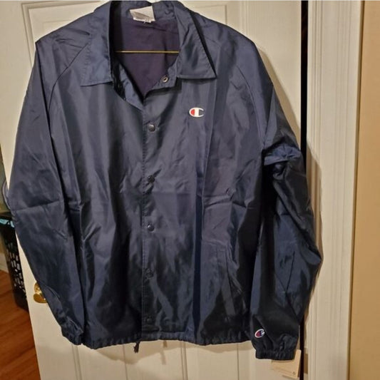 #66 Champion Mens Size Large Windbreaker Jacket
