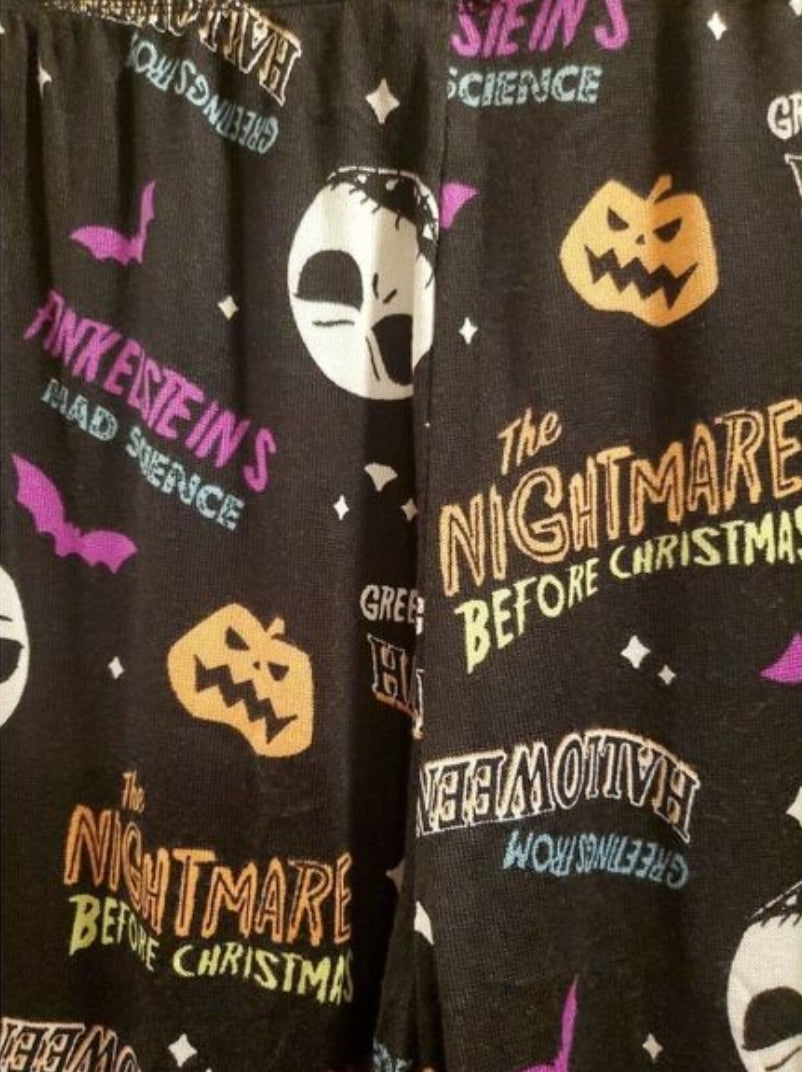 #66 Womens Nightmare Before Christmas Sleep pants size 2x