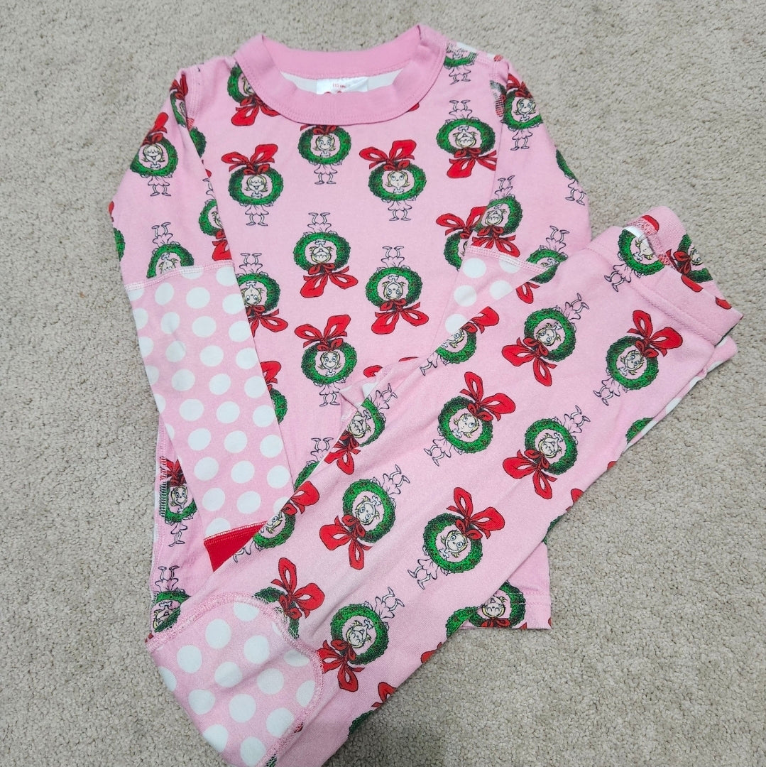 #167 HTF Hanna Andersson 5T Cindy Lou Mix It Up Pajamas