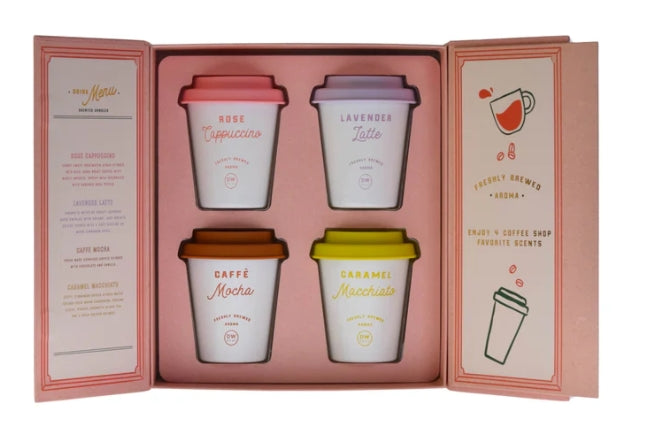 Seller 185:  DW Coffee Candle 4 pack NEW