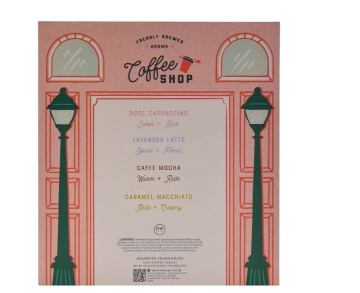 Seller 185:  DW Coffee Candle 4 pack NEW