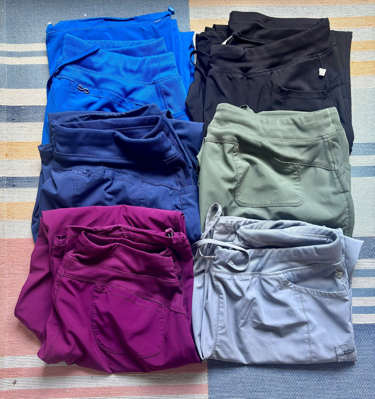 #154 Cherokee Infinity Scrub Pants (6) Women's XL VGUC