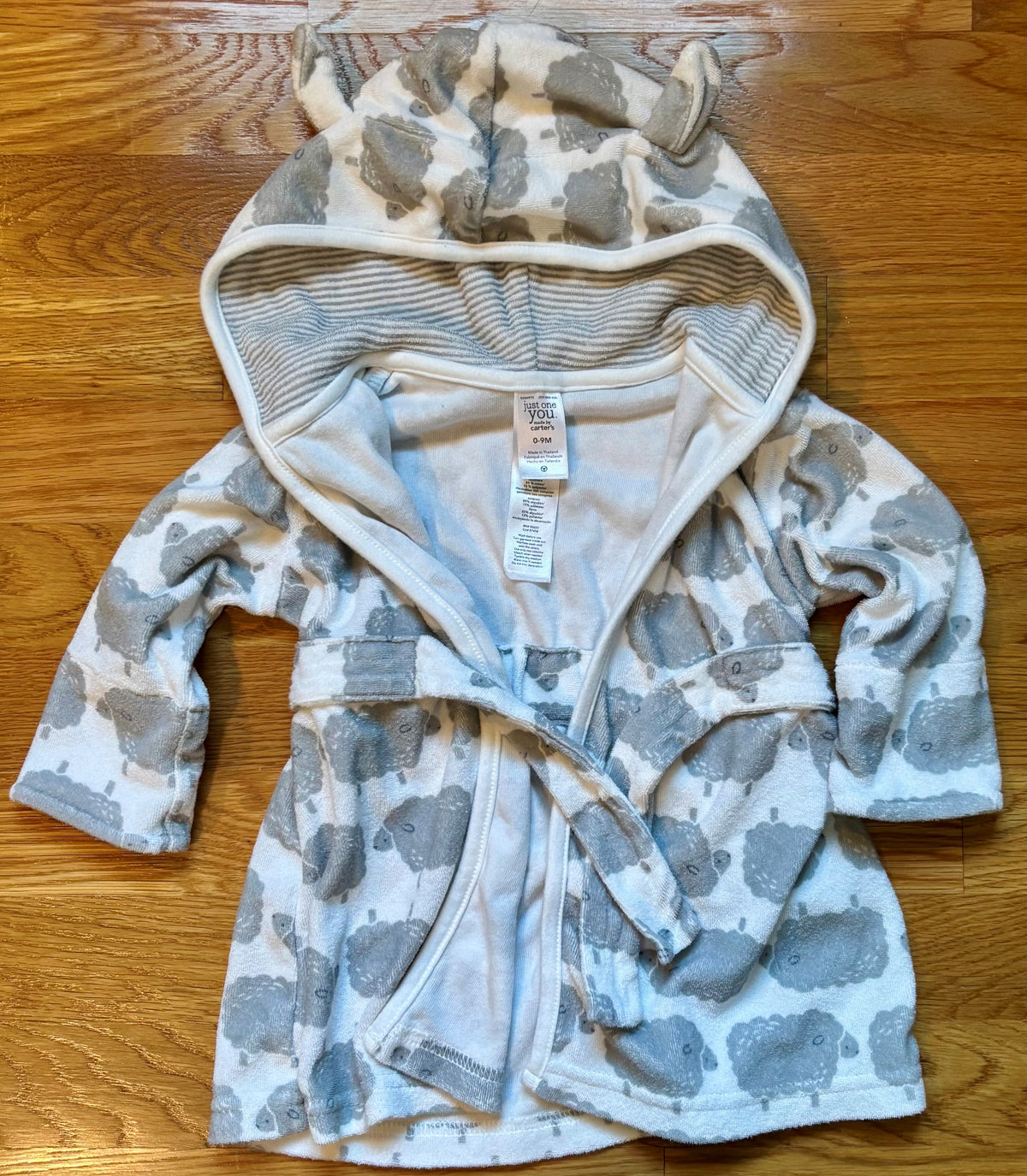 #69 Carter's Bath Robes 0-9M