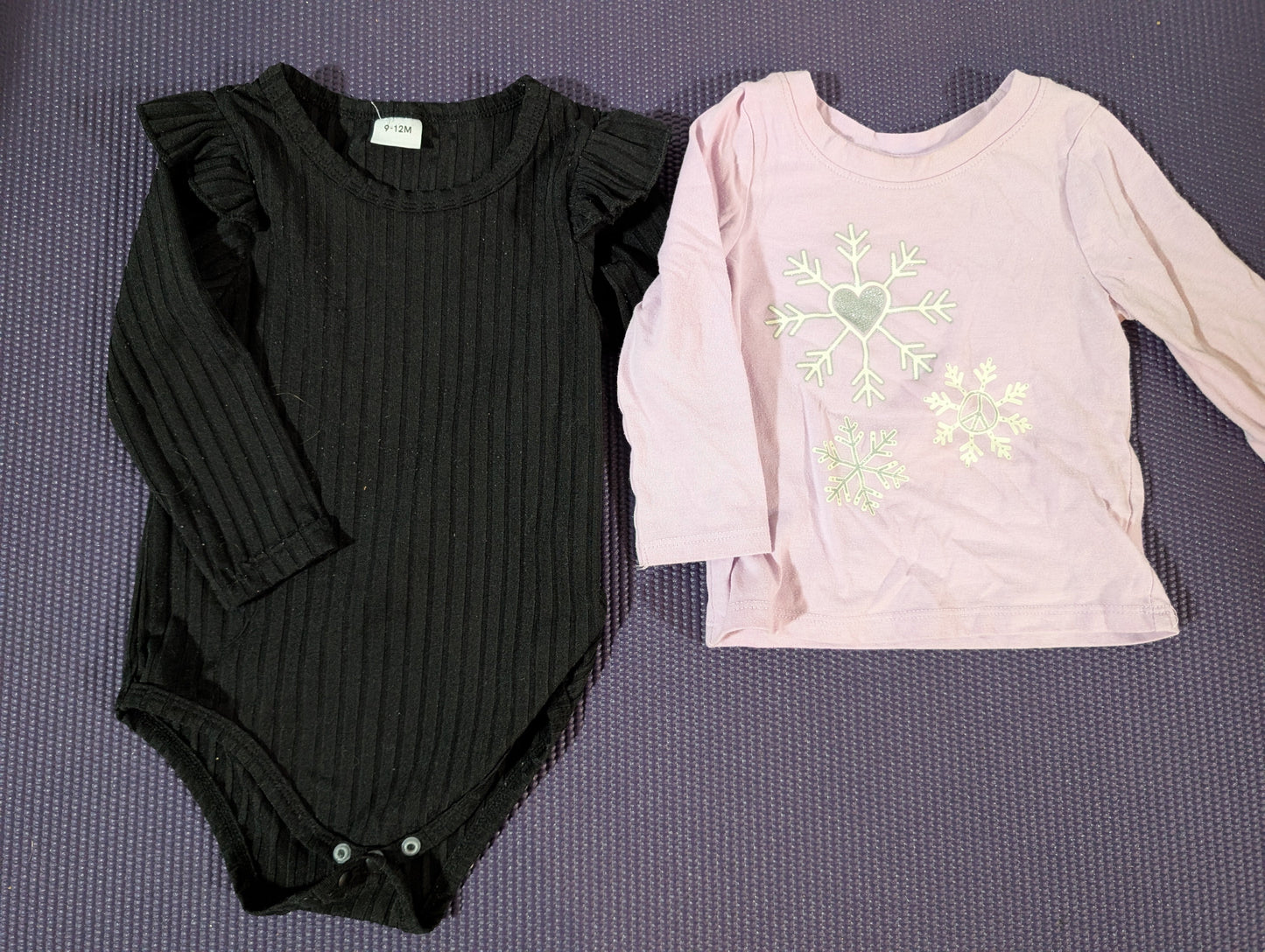 Seller 123 - Girls 12 mo Winter Shirt Bundle - reduced