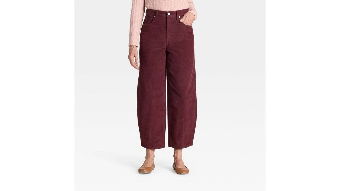Seller #94 Womens Size 28 Corduroy Barrel Pants Universal Thread