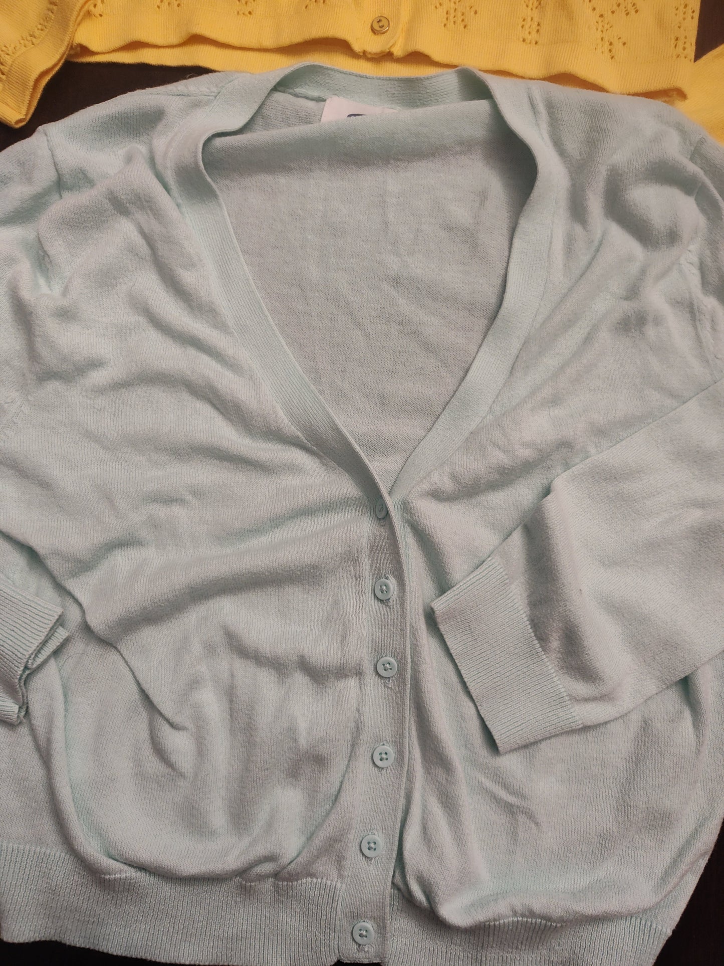 Seller 185:  Girls 10/12 Cardigans x 2 Lands End/Old Navy 1 NWT