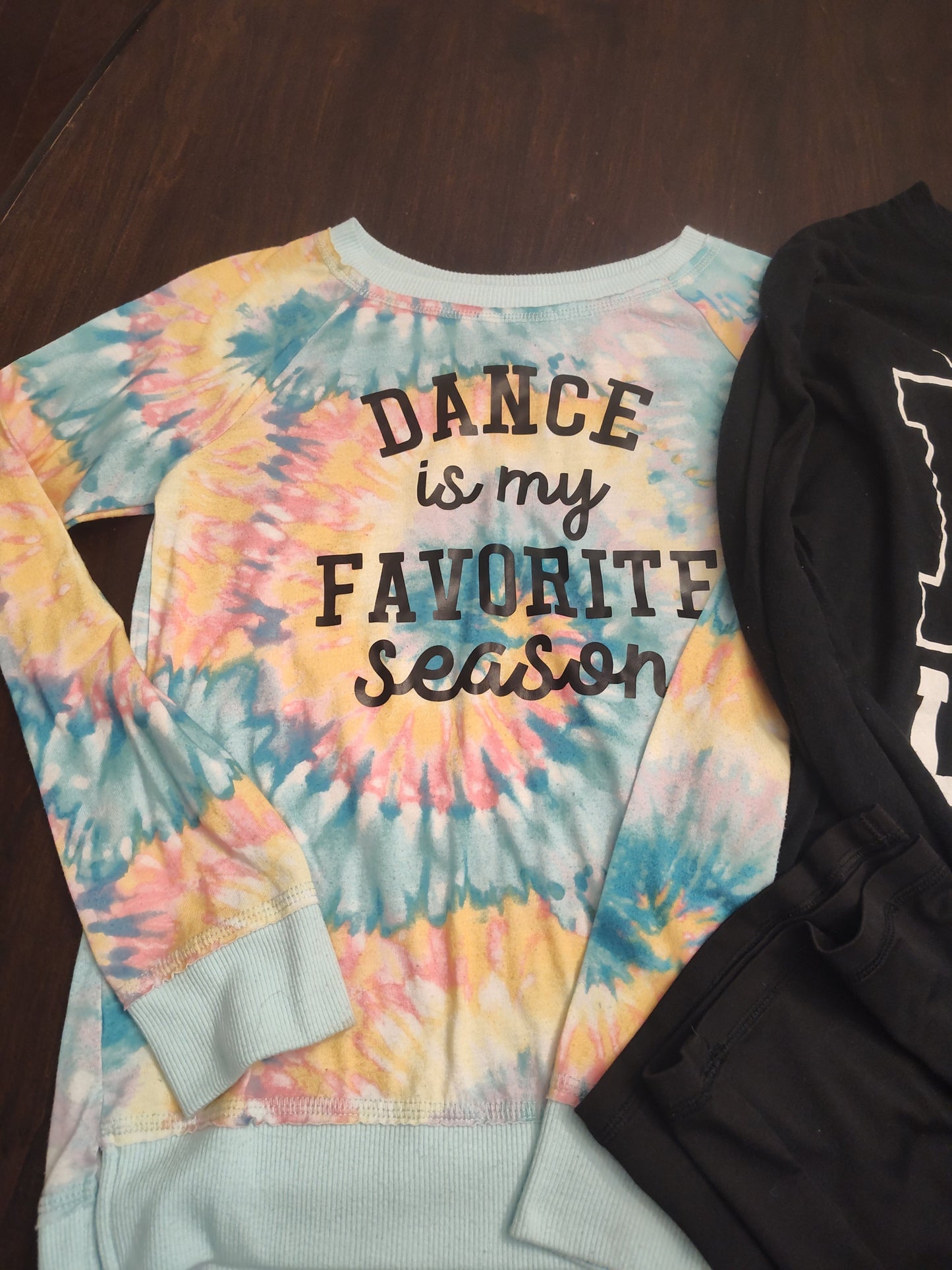 Seller 185:  Girls 10/12 Dance long sleeves with flare leggings Various Brands
