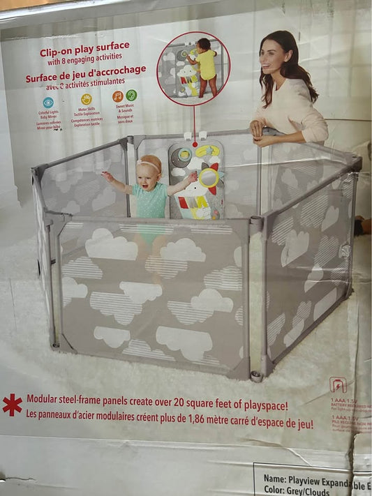 Seller 128 -REDUCED Skip Hop Expandable Baby Gate/ Playyard - Brand New In Box