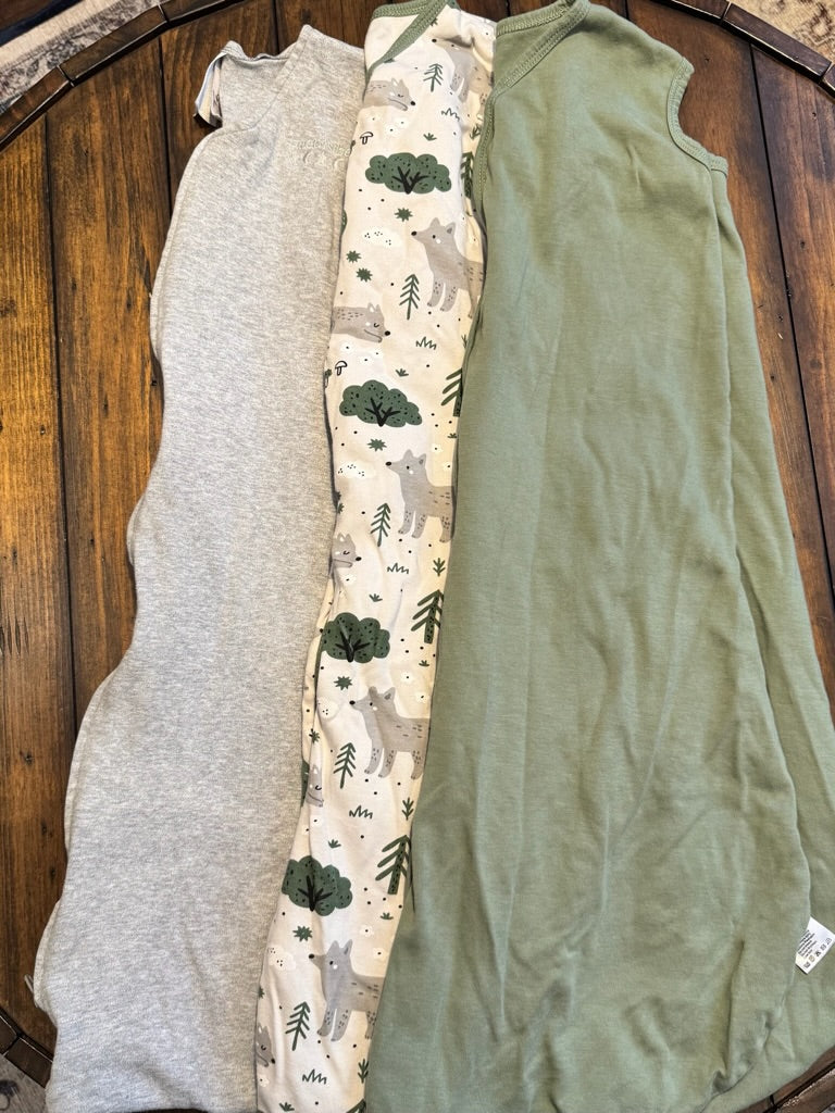 #42 Sleep Sack Bundle Green ( 1 Halo 2 Yoofoss).-  Size Large
