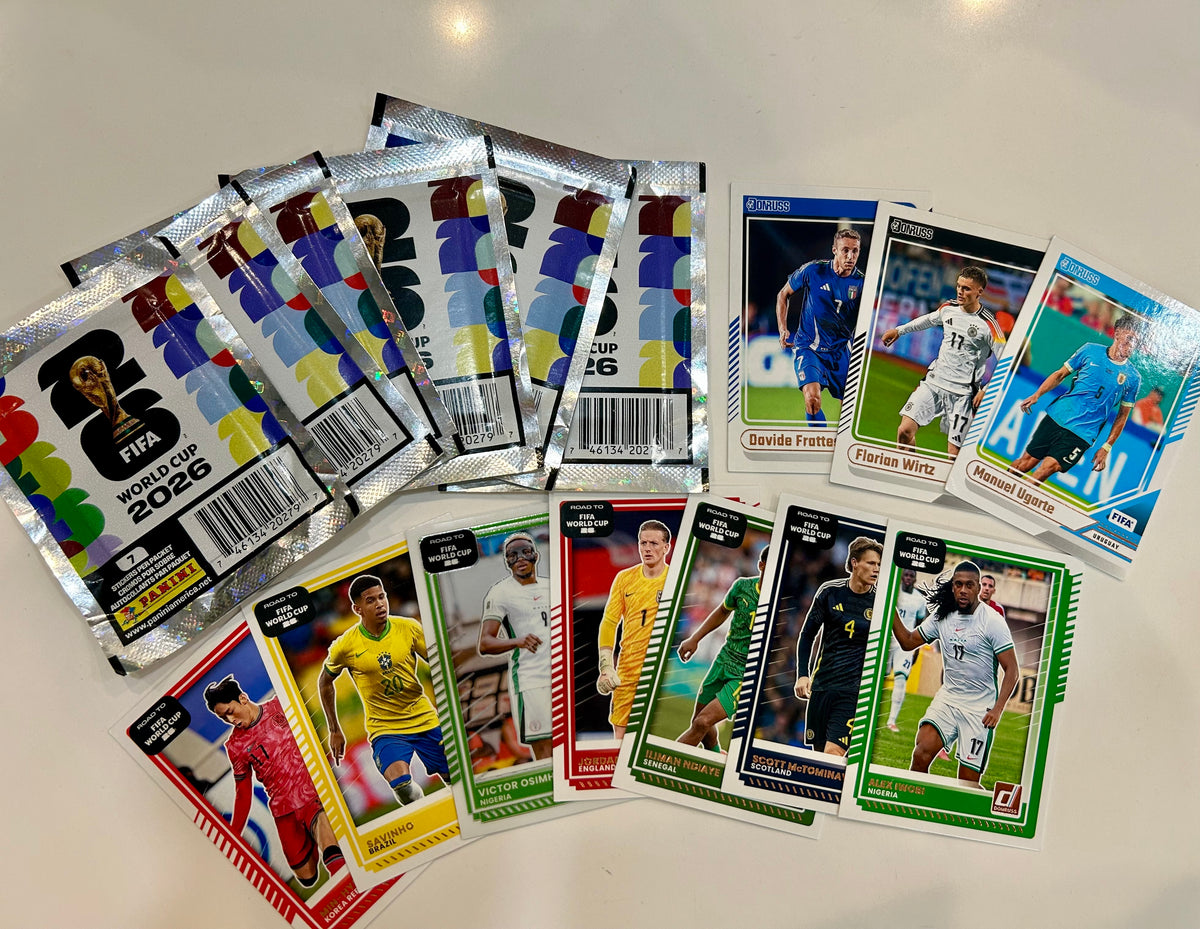 #32 World Cup Soccer Cards & Stickers
